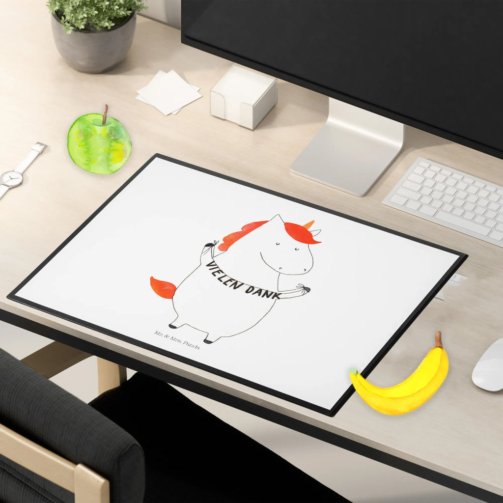 Desk pad unicorn Thank you very much Desk pad, underlay, desk, children, office, girl, unicorn, unicorns, thank you, thanksgiving, thank you gift, thanks, Thank you present