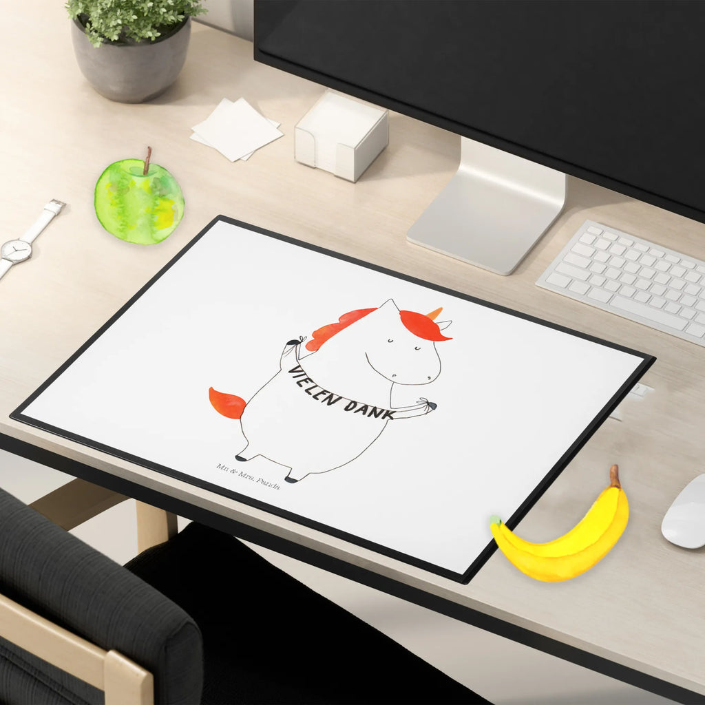 Desk pad unicorn Thank you very much Desk pad, underlay, desk, children, office, girl, unicorn, unicorns, thank you, thanksgiving, thank you gift, thanks, Thank you present