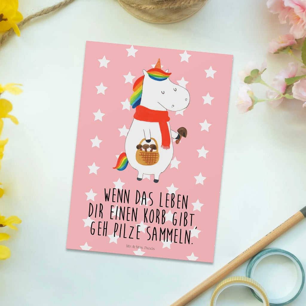 Postcard unicorn Mushroom Einladungskarte, Einladungskarten Geburtstag, Karte, Dankeskarte, Einladung Geburtstag, Postkarte, Grußkarte, Ansichtskarten, Geburtstagskarte, Ansichtskarte, Einladung, Geschenkkarte, Einhorn, Einhörner, Einhorn Deko, Unicorn, Pilzsammler, Liebeskummer, Motivation, Pilze, Spruch