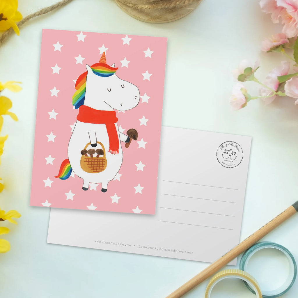 Postcard unicorn Mushroom Einladungskarte, Einladungskarten Geburtstag, Karte, Dankeskarte, Einladung Geburtstag, Postkarte, Grußkarte, Ansichtskarten, Geburtstagskarte, Ansichtskarte, Einladung, Geschenkkarte, Einhorn, Einhörner, Einhorn Deko, Unicorn, Pilzsammler, Liebeskummer, Motivation, Pilze, Spruch