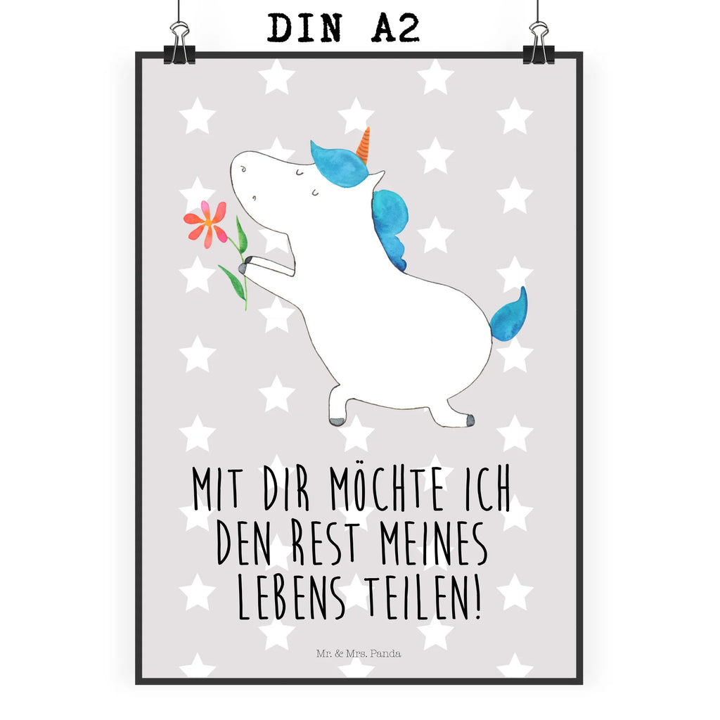 Poster unicorn flower Wanddeko, Bild, Wanddeko Bild, Designposter, Raumdekoration, Mr. & Mrs. Panda Poster, Küchenposter, Handgemaltes Poster, Posterdruck, Wandposter, Kinderposter, Poster, Wanddekoration, Kunstdruck, Einhorn, Einhörner, Einhorn Deko, Unicorn, heiraten, Liebesbeweis, Liebe, Verlobung, Freundin, Heiratsantrag, Freund, Partner, Ehepaar, Antrag, Pärchen, Ehe