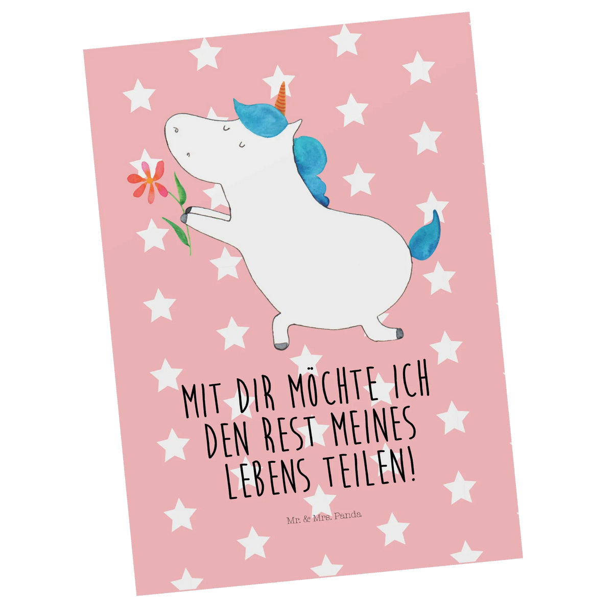 Postkarte Einhorn Blume Ansichtskarten, Ansichtskarte, Designkarte, Motivkarte, Postkarte, einzelkarte, Kunstkarten, kunstkarte, spruchkarte, bildkarte, Fotokarte, Grußkarte, Postkarten, Einhörner, Einhorn Deko, Unicorn, Einhorn, Verlobung, Freundin, Ehepaar, Pärchen, Heiraten, Liebesbeweis, Antrag, Ehe, Freund, Partner, Liebe, Heiratsantrag