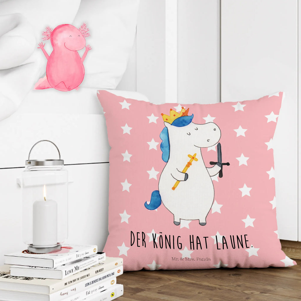 Cushion unicorn king with sword bedroom, 40 x 40, Pillow, cushion, pillow case, pillows, sofa, soft, settee, couch, pad, 40x40, bed, fluffy, unicorn, unicorns, Chancellor, present boy, Unicorn, King, Emperor, sword, gift boyfriend, Crown, Ruler, President, Princess, Prosecco