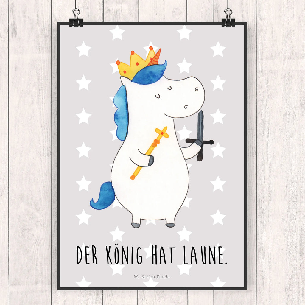 Poster unicorn king with sword kunstdruck poster, Wandschmuck, kunstposter, Mr. & Mrs. Panda Poster, wanddruck, wandkunst, drucke, Deko Bild, wanddeko, Wanddeko Bild, Kunstdruck, Wandbild, Plakat, Poster, Wanddekoration, grafikposter, kunst für die wand, Wandposter, Designposter, Bild für Wand, Posterdruck, Bild, Einhorn Deko, Einhörner, Einhorn, Unicorn, Mittelalter, König, Ritter