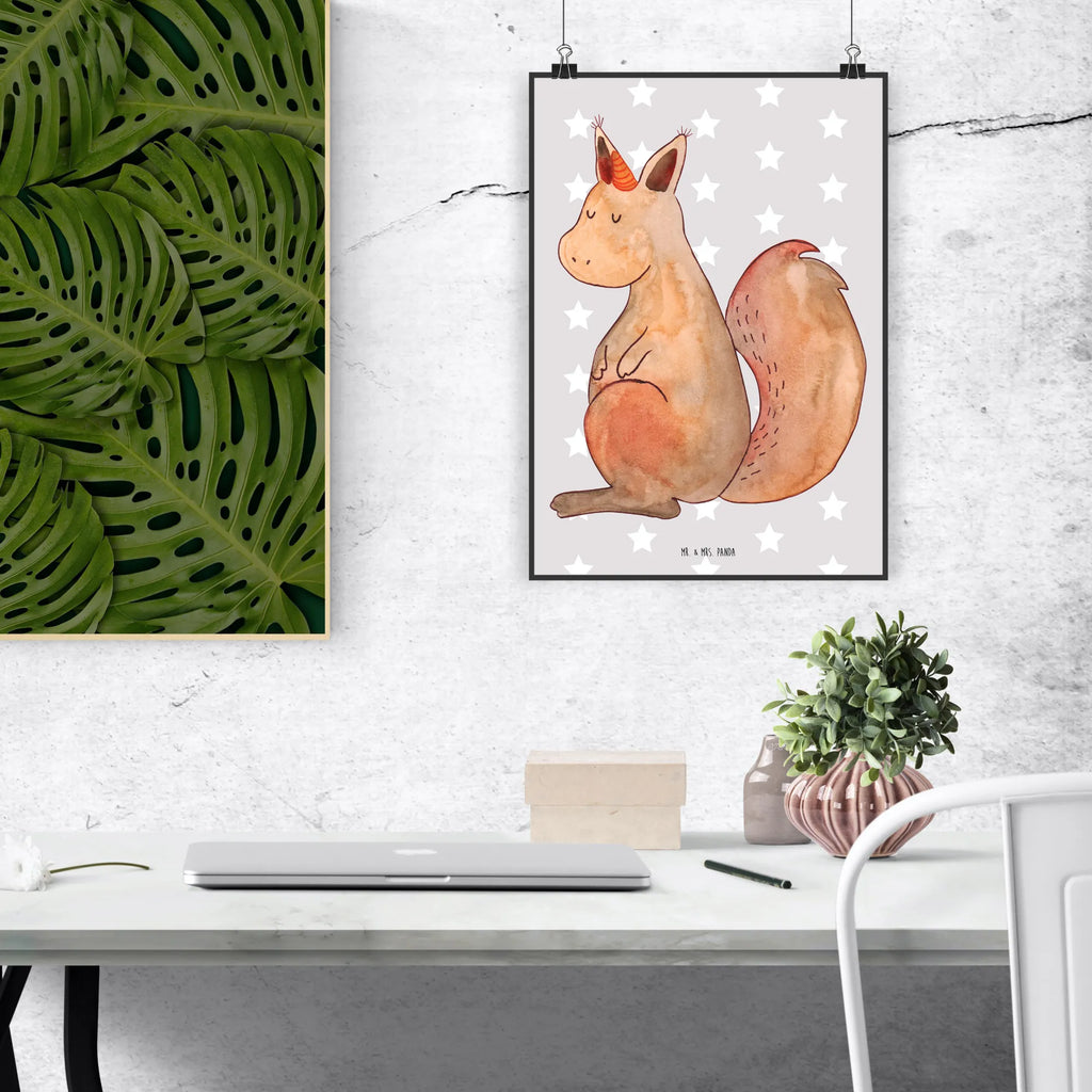 Plakat Jednorożec wiara Plakat, Mr. & Mrs. Panda Poster, drucke, kunstposter, grafikposter, Wandschmuck, Poster, Bild, Wanddekoration, kunstdruck poster, Kunstdruck, Posterdruck, kunst für die wand, Wandposter, Wanddeko Bild, wanddruck, wanddeko, Deko Bild, Bild für Wand, Wandbild, Designposter, wandkunst, Einhorn Deko, Einhörner, Einhorn, Unicorn, Eichhörnchen, Eichhorn, Einhörnchen