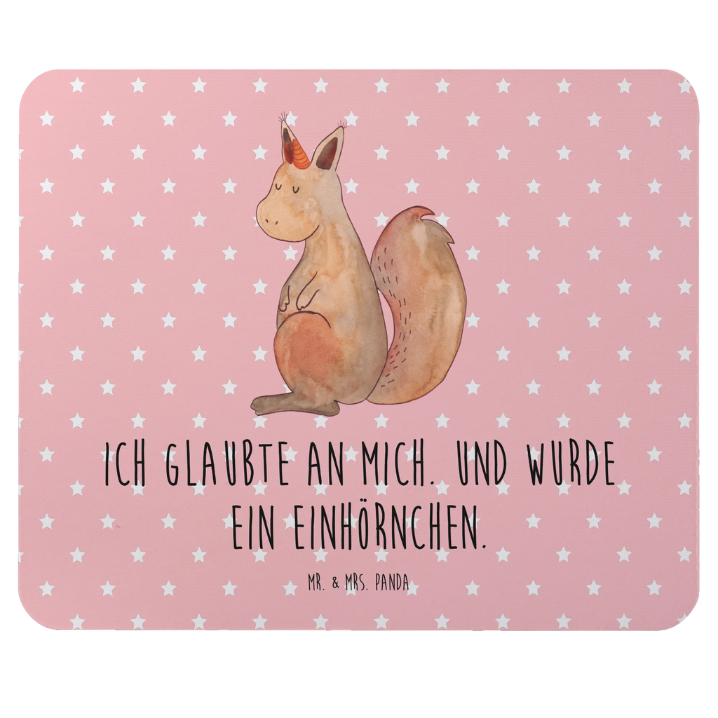 Mouse mat unicorn Believe Arbeitszimmer, Mauspad Büro, Mauspad, Mausunterlage, PC Zubehör, Mousepad, Einzigartiges Mauspad, Designer Mauspad, Büroausstattung, Computer zubehör, Einhorn, Einhörner, Einhorn Deko, Unicorn, Eichhorn, Eichhörnchen, Einhörnchen