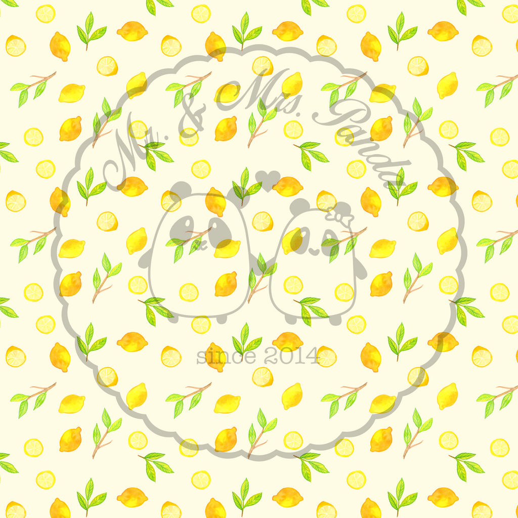 Sommerkleid Frische Zitronen Sommerkleid, Kleid, Skaterkleid, Zitronen Muster, Zitrusfrüchte Muster, Zitrone