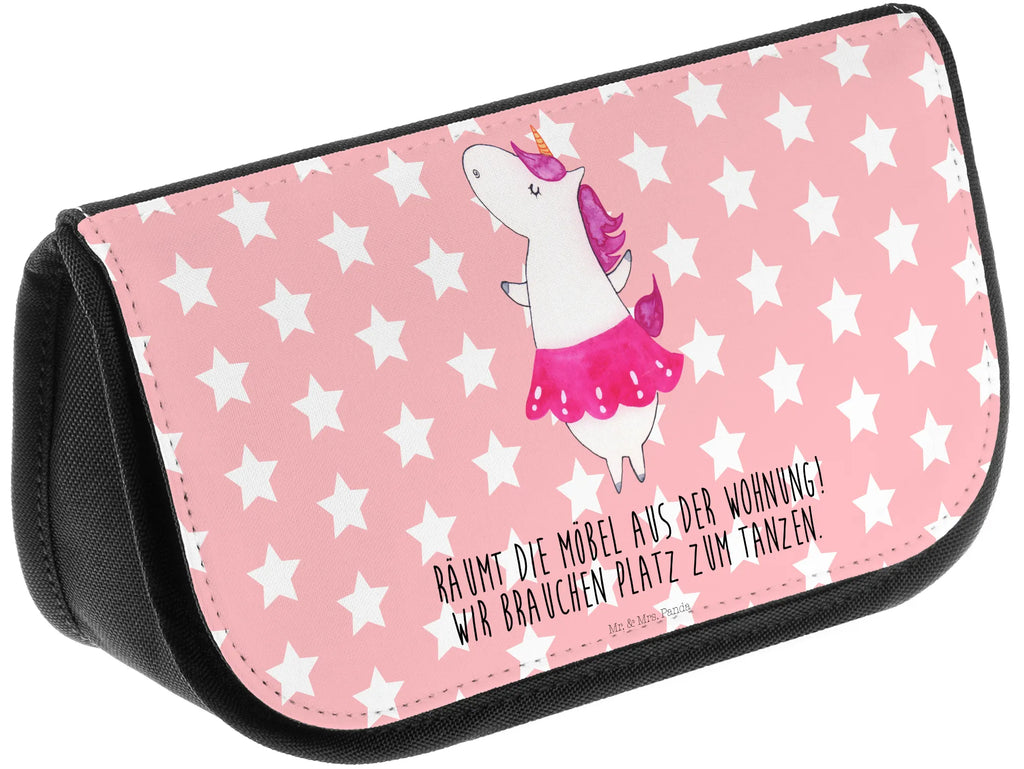 Cosmetics bag unicorn ballerina Cosmetics, Cosmetic bag, Sludge bag, Bag, Toilet bag, Wallet, Mudflap case, Make-up bag, unicorn, unicorns, English, Dancer gift, Einhorn, Ballerina, Unicorn, Flat, Dancing, dancer present, Fun, Party, Celebration