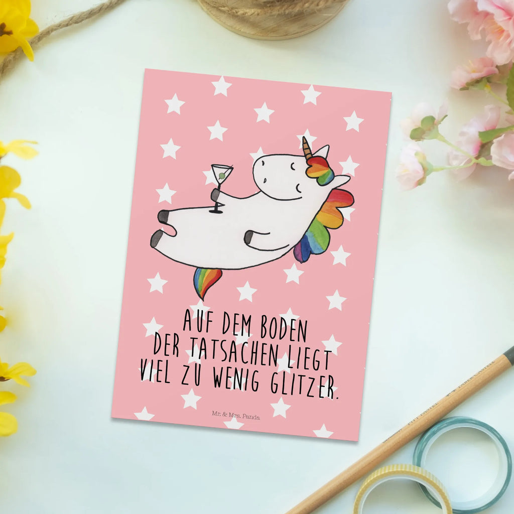 Postcard unicorn cocktail bildkarte, Motivkarte, Postkarte, kunstkarte, einzelkarte, Fotokarte, Kunstkarten, spruchkarte, Grußkarte, Designkarte, Postkarten, Ansichtskarten, Ansichtskarte, Einhörner, Unicorn, Einhorn Deko, Einhorn, Sekt, Freundin, Witzig, Party, Cuba Libre, Lustig, Feiern, Rum, Spruch, Spaß, Geburtstag, Glitzer, Caipirinha