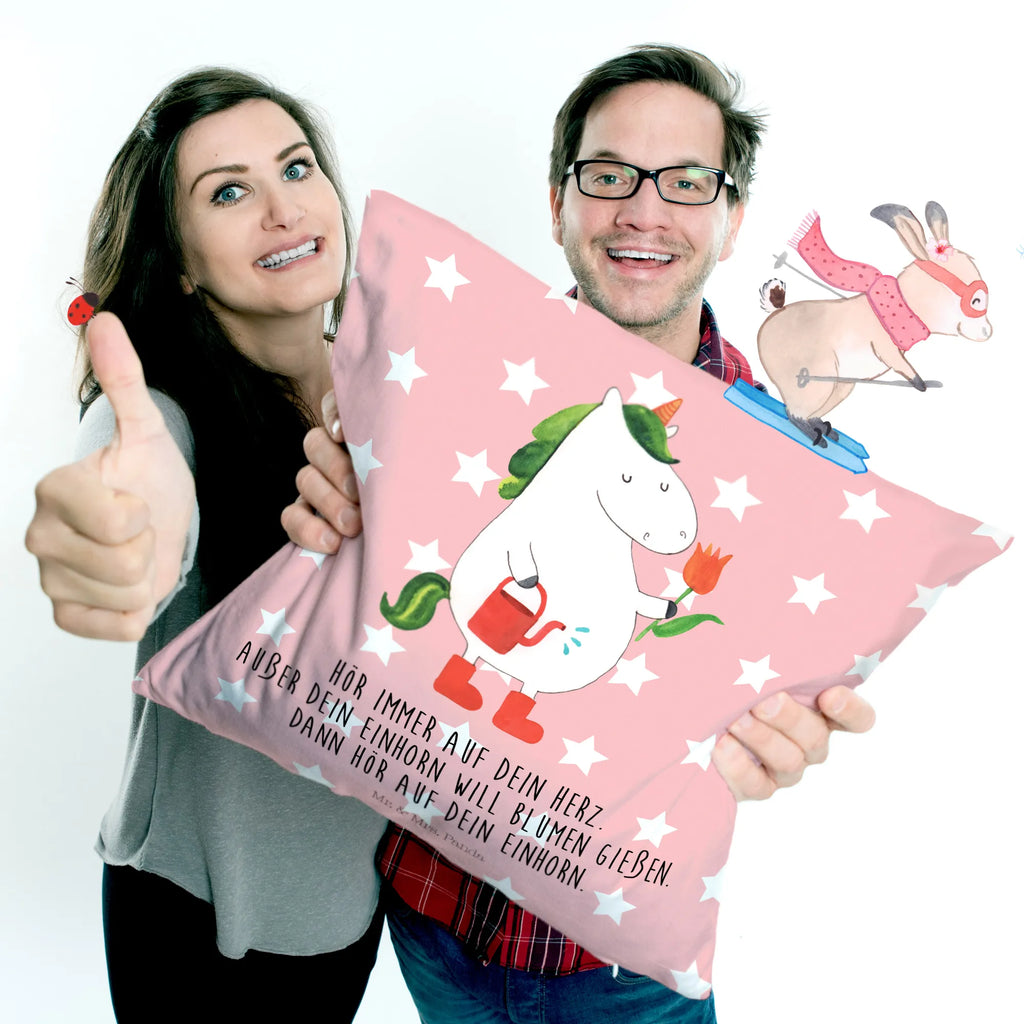 40x40 poduszka jednorożec ogrodnik Jednorożec, jednorożce, dekoracje jednorożca, jednorożec