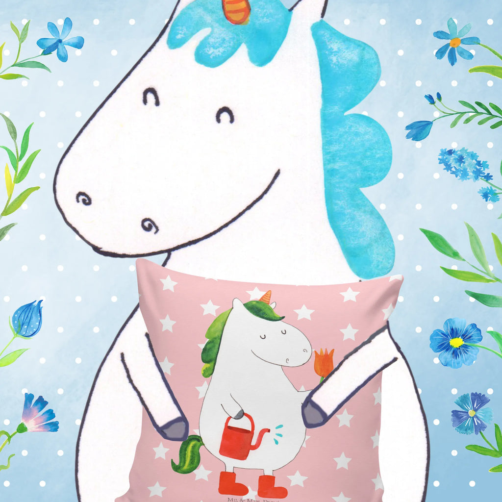 40x40 poduszka jednorożec ogrodnik Jednorożec, jednorożce, dekoracje jednorożca, jednorożec