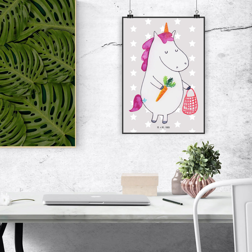 Poster unicorn Vegetables Wanddekoration, kunst für die wand, Deko Bild, wanddruck, grafikposter, Designposter, Wandposter, Wandschmuck, Mr. & Mrs. Panda Poster, Kunstdruck, drucke, Wandbild, kunstposter, Wanddeko Bild, Posterdruck, Plakat, wanddeko, Bild, Bild für Wand, wandkunst, kunstdruck poster, Poster, Einhorn Deko, Einhörner, Einhorn, Unicorn, Biomarkt, Wochenmarkt, Gemüse