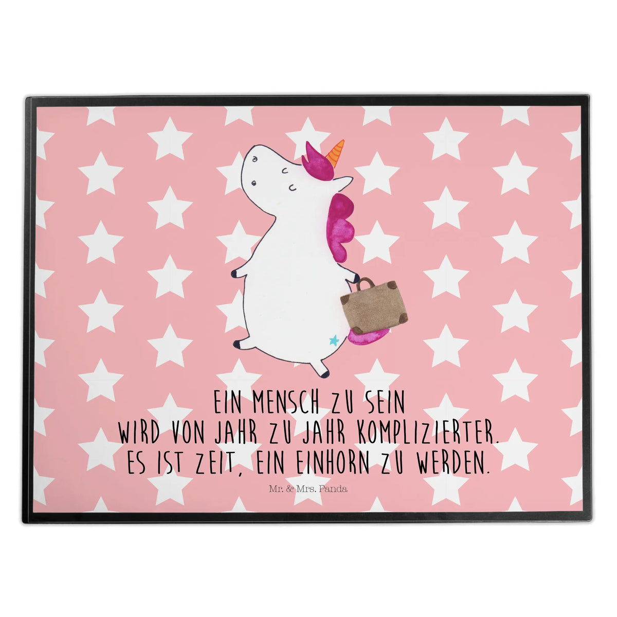 Desk pad unicorn Suitcase