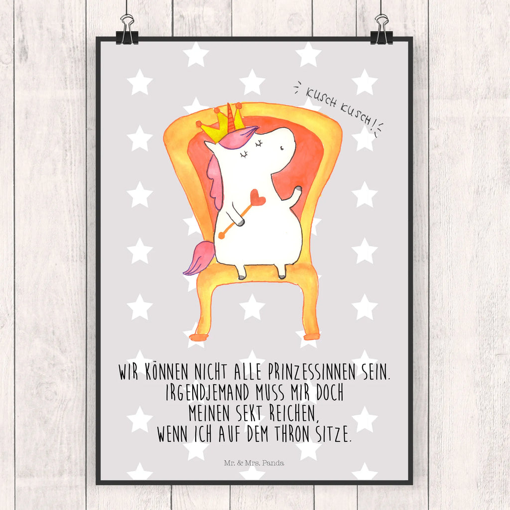 Poster unicorn king grafikposter, Wandbild, Deko Bild, Poster, Plakat, Bild für Wand, wandkunst, drucke, Wandposter, Designposter, kunstdruck poster, kunst für die wand, Bild, wanddruck, kunstposter, Wanddekoration, wanddeko, Mr. & Mrs. Panda Poster, Wanddeko Bild, Wandschmuck, Kunstdruck, Posterdruck, Einhorn Deko, Einhörner, Einhorn, Unicorn, Krone, Herrscher, Prinzessin, Bundeskanzler, Präsident, Kaiser, König