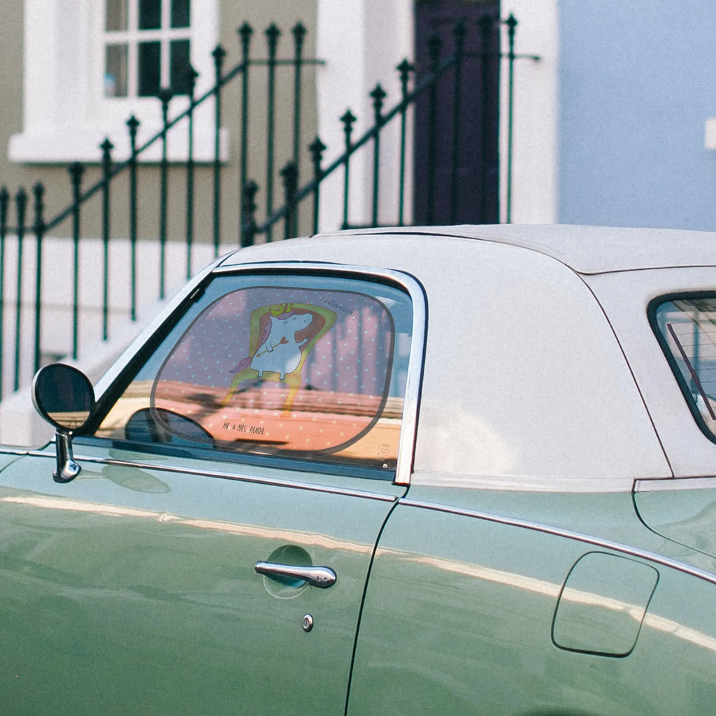 Osłona przeciwsłoneczna do samochodu Jednorożec król Jednorożec, jednorożce, dekoracje jednorożca, jednorożec