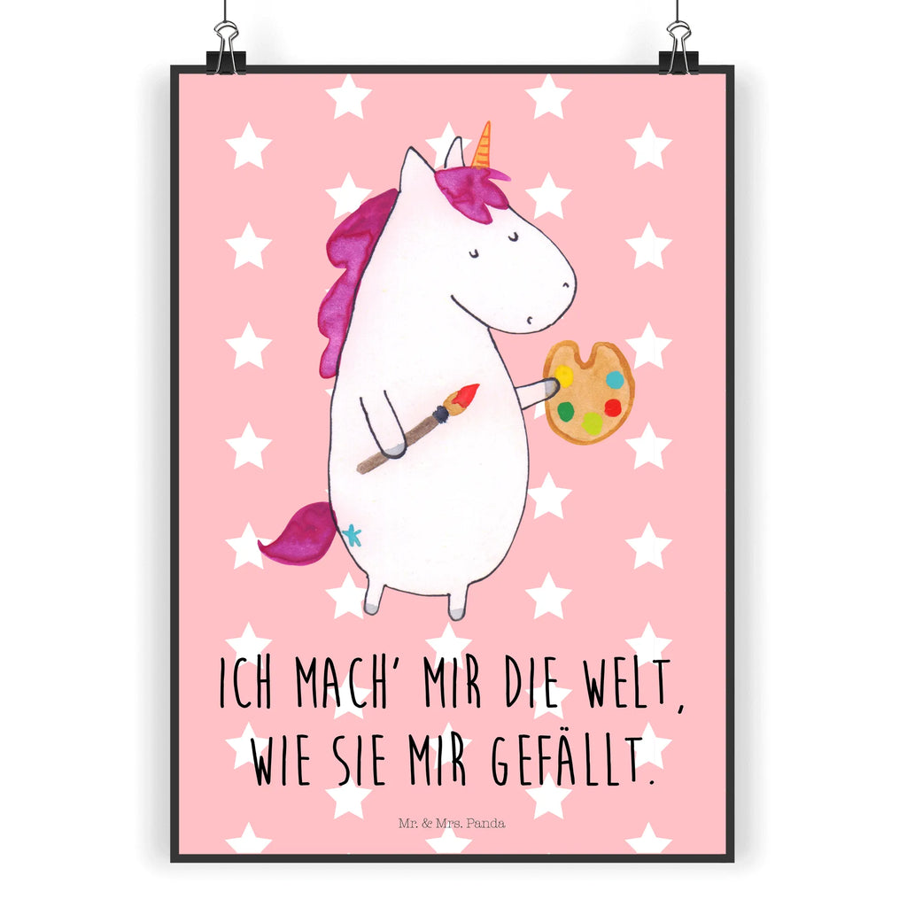 Plakat Jednorożec Artysta Jednorożec, jednorożce, dekoracje jednorożca, jednorożec