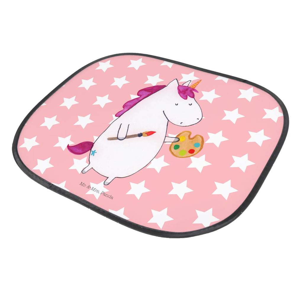 Osłona przeciwsłoneczna do samochodu Jednorożec Artysta Jednorożec, jednorożce, dekoracje jednorożca, jednorożec