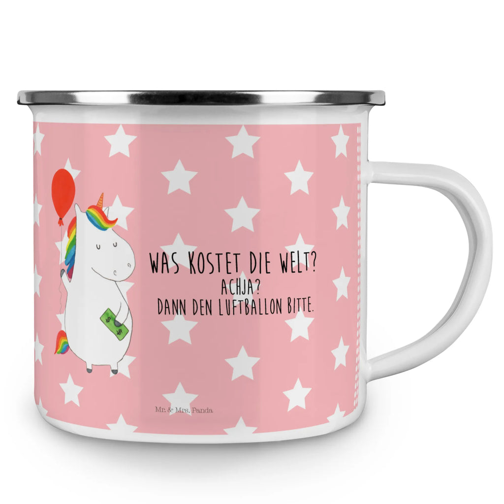 Kempingowy kubek emaliowany Jednorożec Balon Teetasse, wandertasse, reisetasse, Tasse Emaille, Metalltasse, Kaffeebecher, wanderbecher, Teebecher, Blechtasse, Campingtasse, Pott, becher emaille, Emailletasse, metallbecher, emaillebecher, Emaille Tasse, Becher, Reisebecher, blechbecher, Kaffeetasse, Trinkbecher, Emaille Becher, Tasse, Campingbecher, Unicorn, Einhorn, Einhörner, Einhorn Deko, Freundin, Geschenk, Freude, Geld, Lebenslust, Luftballon