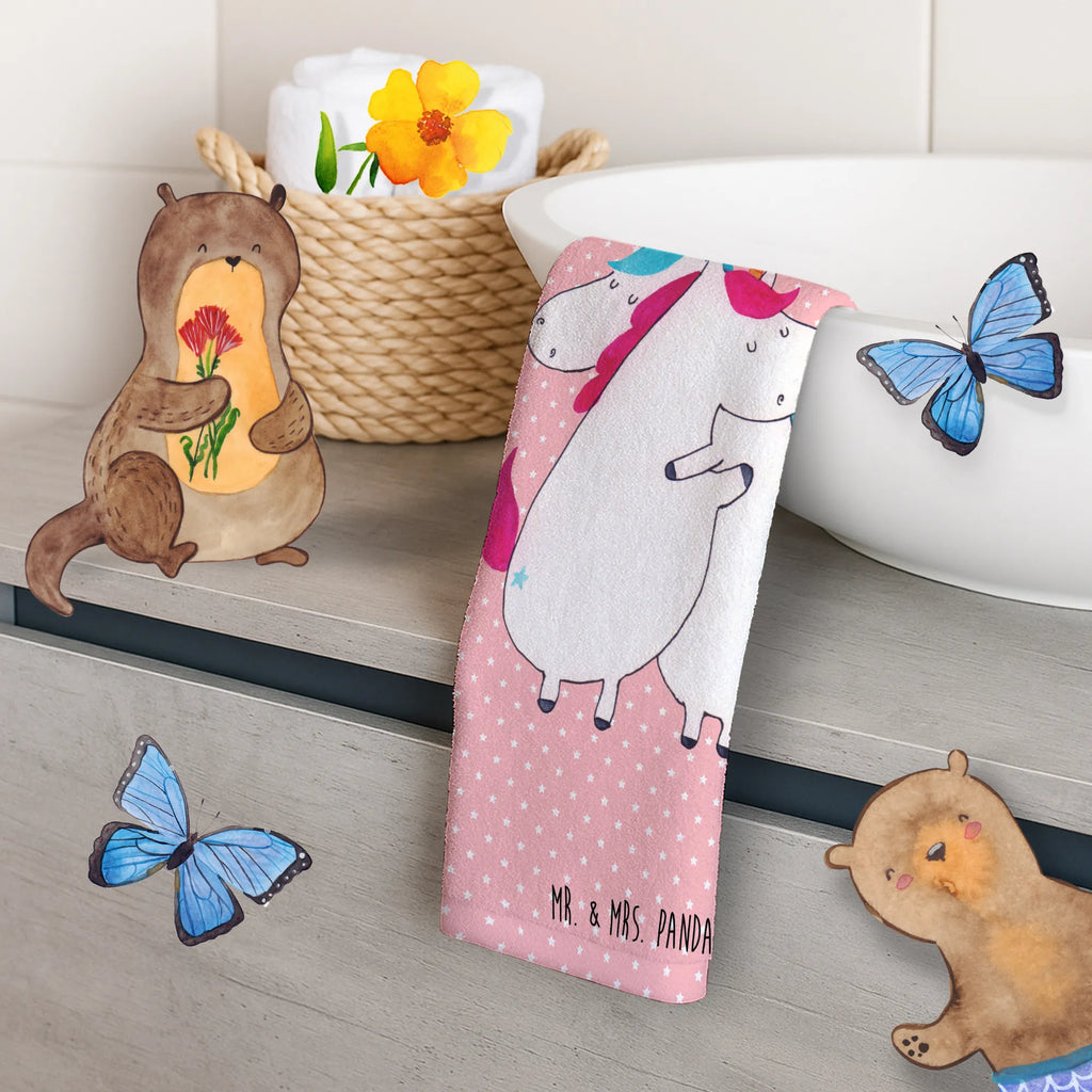 Hand towel unicorn communication children, big, Towel, bathroom, bath towel, towels, baby, unicorn, unicorns, funny, valentine, present, marriage, saying, Thank you, partner, Unicorn, valentine's day, gift, love, witty