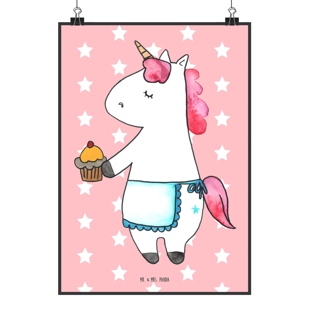Poster unicorn muffins unicorn, unicorns, cook gift, Birthday, Birthday Greetings, Muffin, Congratulations, Baking, cook present, Unicorn, Cookies, Love Greetings