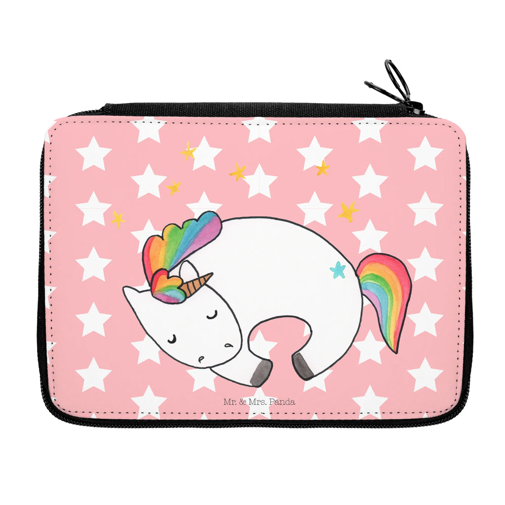 Leather folder unicorn Night primary school, child, pencil case, enrolment, pen roll, pencil bag, pupil, school, gift, motif, unicorn, unicorns, Unicorn, people, present girlfriend, girlfriend, reality, dream, Unicorn saying, fun, calm, funny saying