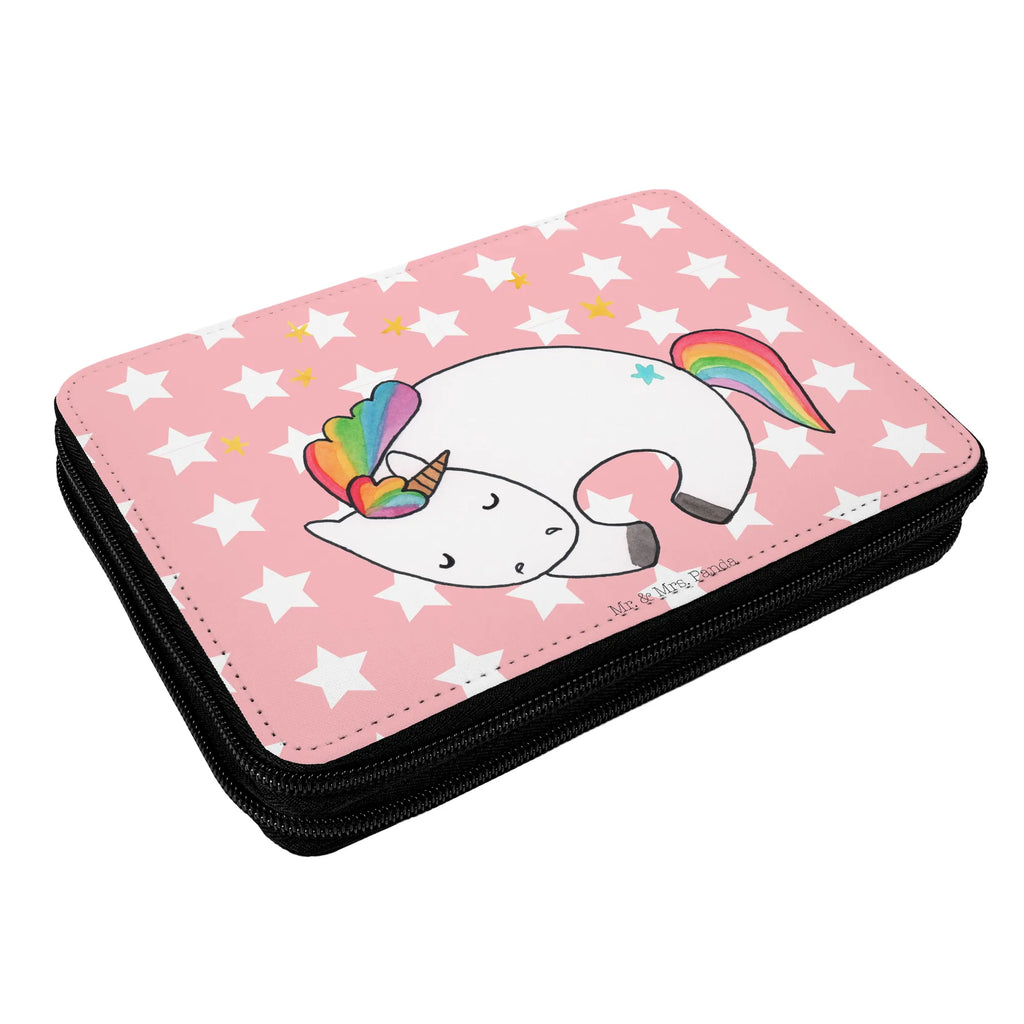Leather folder unicorn Night primary school, child, pencil case, enrolment, pen roll, pencil bag, pupil, school, gift, motif, unicorn, unicorns, Unicorn, people, present girlfriend, girlfriend, reality, dream, Unicorn saying, fun, calm, funny saying