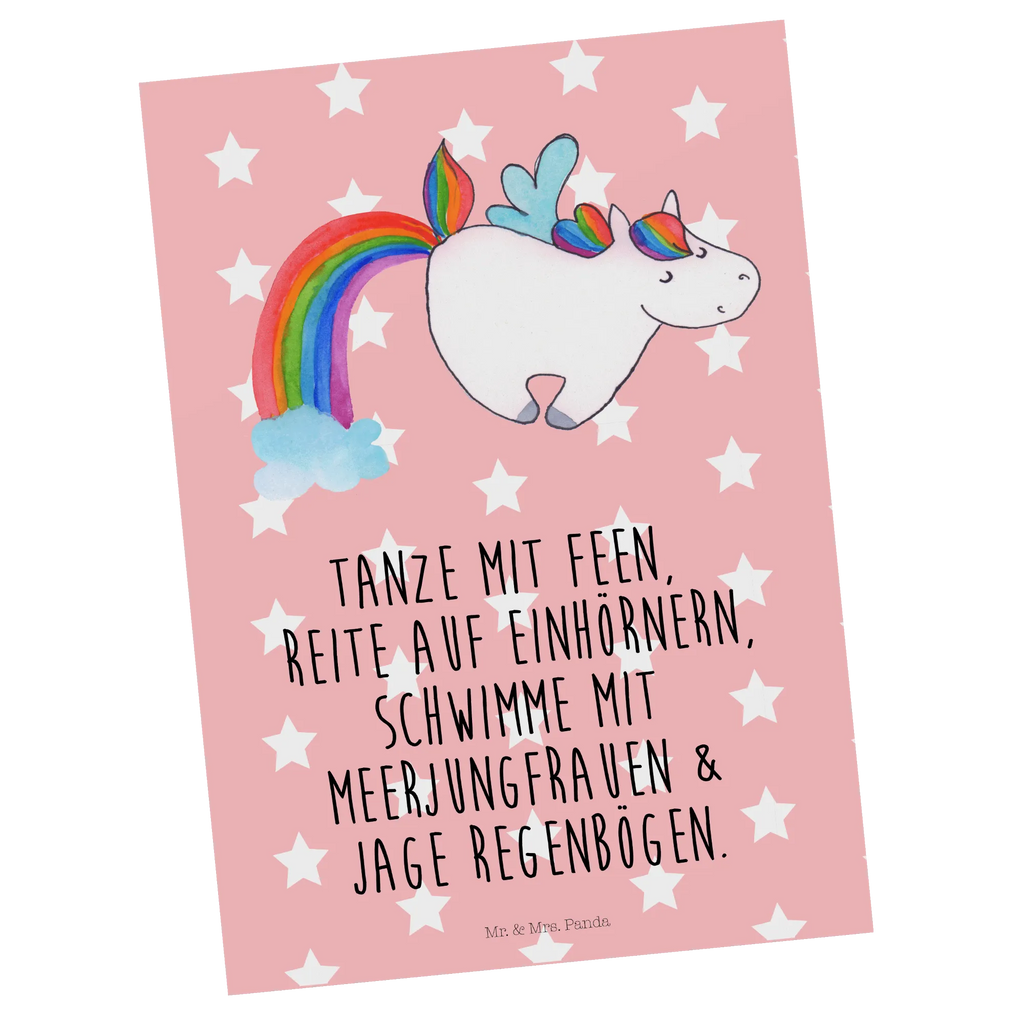 Postcard unicorn Pegasus Postcard, card, gift card, gift, invitation card, invitation, letter, paper, postcards, unicorn, unicorns, rainbow, Unicorn, playing, glitter, growing up, saying fun, reality, unicorn love, pegasus
