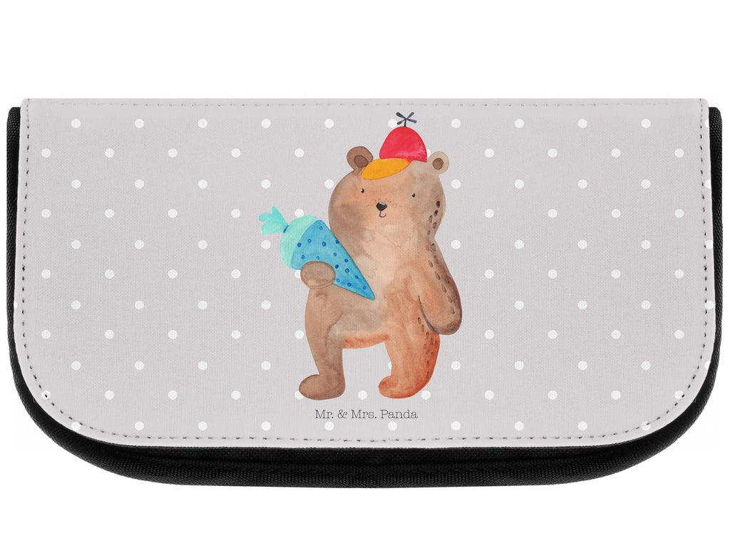 Cosmetics bag bear School cone kulturtäschchen, bad tasche, toilettenbeutel, Waschtasche, Make-Up Bag, Schminkbeutel, Kosmetiktasche, zubehörtasche, Reisenecessaires, Schminktasche, kosmetik beutel, kleines Täschchen, beauty case, Beautybag, Kulturbeutel, Waschbeutel, Necessaire, Schminktäschchen, Organizer Tasche, reiseschminktasche, Kulturtasche, reise kosmetiktasche, beauty tasche, kosmetiktäschchen, Beauty Bag, hygiene tasche, utensilientasche, Toilettentasche, Teddy, Teddybär, Bär, Erster Schultag Geschenk, Schulanfang, Bär Motiv, Schultüte, Schulbeginn, Einschulung Geschenk, Schule Geschenk, Grundschule
