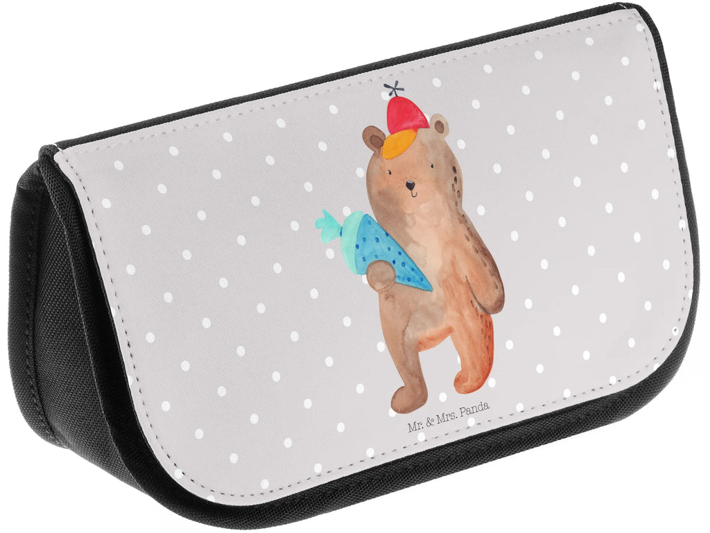 Cosmetics bag bear School cone kulturtäschchen, bad tasche, toilettenbeutel, Waschtasche, Make-Up Bag, Schminkbeutel, Kosmetiktasche, zubehörtasche, Reisenecessaires, Schminktasche, kosmetik beutel, kleines Täschchen, beauty case, Beautybag, Kulturbeutel, Waschbeutel, Necessaire, Schminktäschchen, Organizer Tasche, reiseschminktasche, Kulturtasche, reise kosmetiktasche, beauty tasche, kosmetiktäschchen, Beauty Bag, hygiene tasche, utensilientasche, Toilettentasche, Teddy, Teddybär, Bär, Erster Schultag Geschenk, Schulanfang, Bär Motiv, Schultüte, Schulbeginn, Einschulung Geschenk, Schule Geschenk, Grundschule