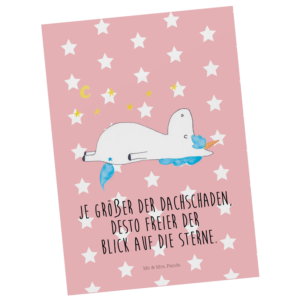 Postcard unicorn starry sky Designkarte, Ansichtskarten, spruchkarte, bildkarte, Postkarten, Kunstkarten, Motivkarte, Postkarte, Fotokarte, einzelkarte, Grußkarte, kunstkarte, Ansichtskarte, Unicorn, Einhorn, Einhörner, Einhorn Deko, Verrückt, Dachschaden, Sterne, Sternenhimmel