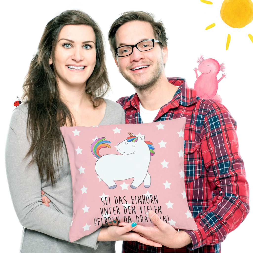 Cushion unicorn Swagger settee, pad, Pillow, sofa, pillow case, 40 x 40, bed, 40x40, pillows, couch, bedroom, fluffy, cushion, soft, unicorn, unicorns, Unicorn, proud, riding, riding gift, equestrian, horse, girlfriend, different, riding present