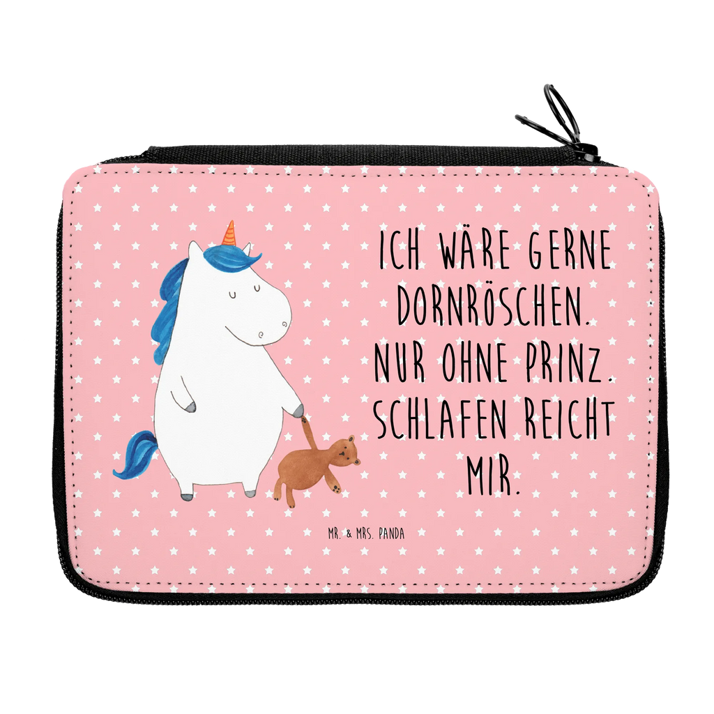 Federmappe Einhorn Teddy Schuletui, Schüleretui, Buntstiftetui, Federtasche, Stifte Etui, Schulmäppchen, Federmappe Set, Malmappe, Schreibmappe, Farbstiftetui, Stiftetasche, Stifteetui, Bleistift Etui, Etui für Stifte, Stiftebeutel, Federmäppchen, Mäppchen, Stiftemappe, Schreibetui, Bleistiftetui, Buntstiftmäppchen, Schlampermäppchen, Zeichenetui, Unicorn, Einhorn, Einhörner, Einhorn Deko, Gute Nacht, Singleleben, schlafen, Single, Träumen, Freundin, Bett