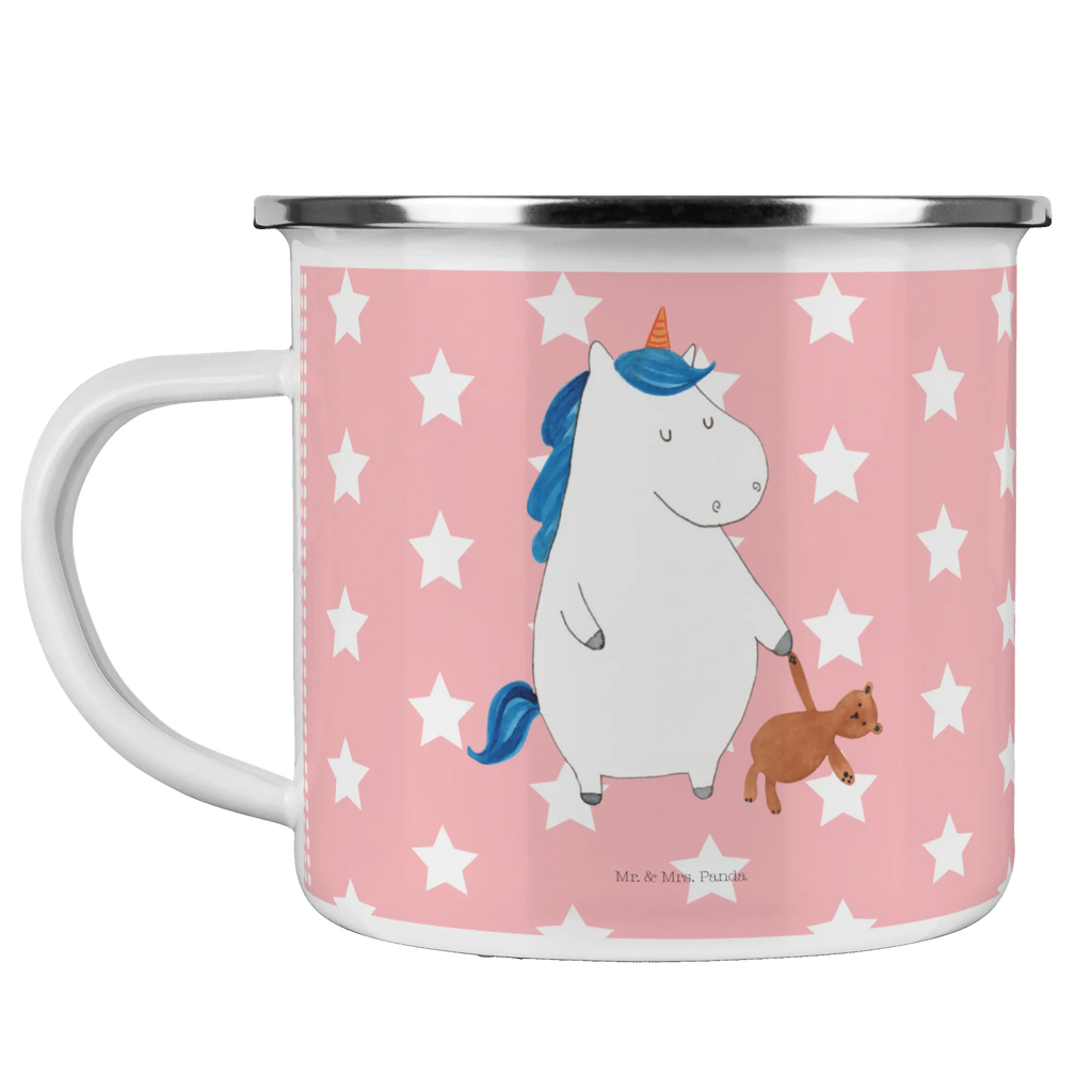 Enamel camping mug unicorn teddy outdoor cup, camping mug, camper mug, adventure mug, enamel camping cup, lightweight camping mug, tin coffee cup, enamel drinking mug, metal cup, campfire mug, backpacking mug, enamel mug, camp coffee mug, stainless steel drinking cup, bushcraft mug, camping metal cup, hiking mug, steel mug for camping, metal camping mug, travel mug, unicorn, unicorns, child gift, good night, Unicorn, girlfriend, child present, bed, single life, single, sweet, sleep, dreaming