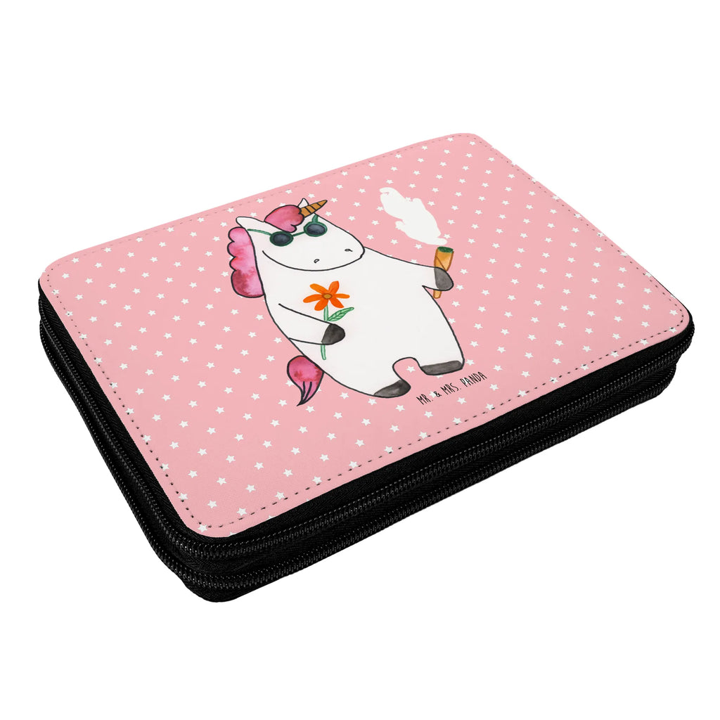 Leather folder unicorn Woodstock Bestückte Federmappe, Federmappe, Kind, Stiftetasche, Schule, Geschenk, Federmäppchen bedruckt, Federmappe Einschulung, Grundschule, Stifte Etui, Büro Stifte Etui, Motiv, Stifterolle, Kinder Federmappe, Schüler, Federmäppchen, Schülerin, Einschulung, Einhorn, Einhörner, Einhorn Deko, Unicorn, Kiffen, Woodstock, witzig, Spaß. lustig, Zigarette, Party, Alkohol, Joint