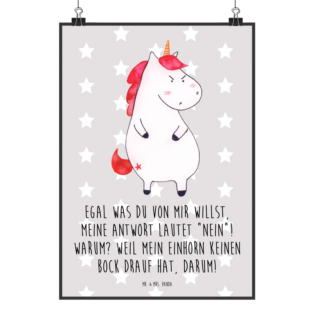 Poster unicorn Fury drucke, wandkunst, Bild für Wand, Wandposter, grafikposter, Wanddeko Bild, wanddruck, Posterdruck, Deko Bild, kunstdruck poster, Designposter, Wanddekoration, Kunstdruck, Mr. & Mrs. Panda Poster, Wandbild, kunstposter, Poster, wanddeko, Wandschmuck, kunst für die wand, Plakat, Bild, Einhorn Deko, Einhörner, Einhorn, Unicorn, wütend, Dumme Fragen, Nein, Geschenk, Ansage, Spaß, Arbeit, Lustig, Lustlos, Büro, Realität