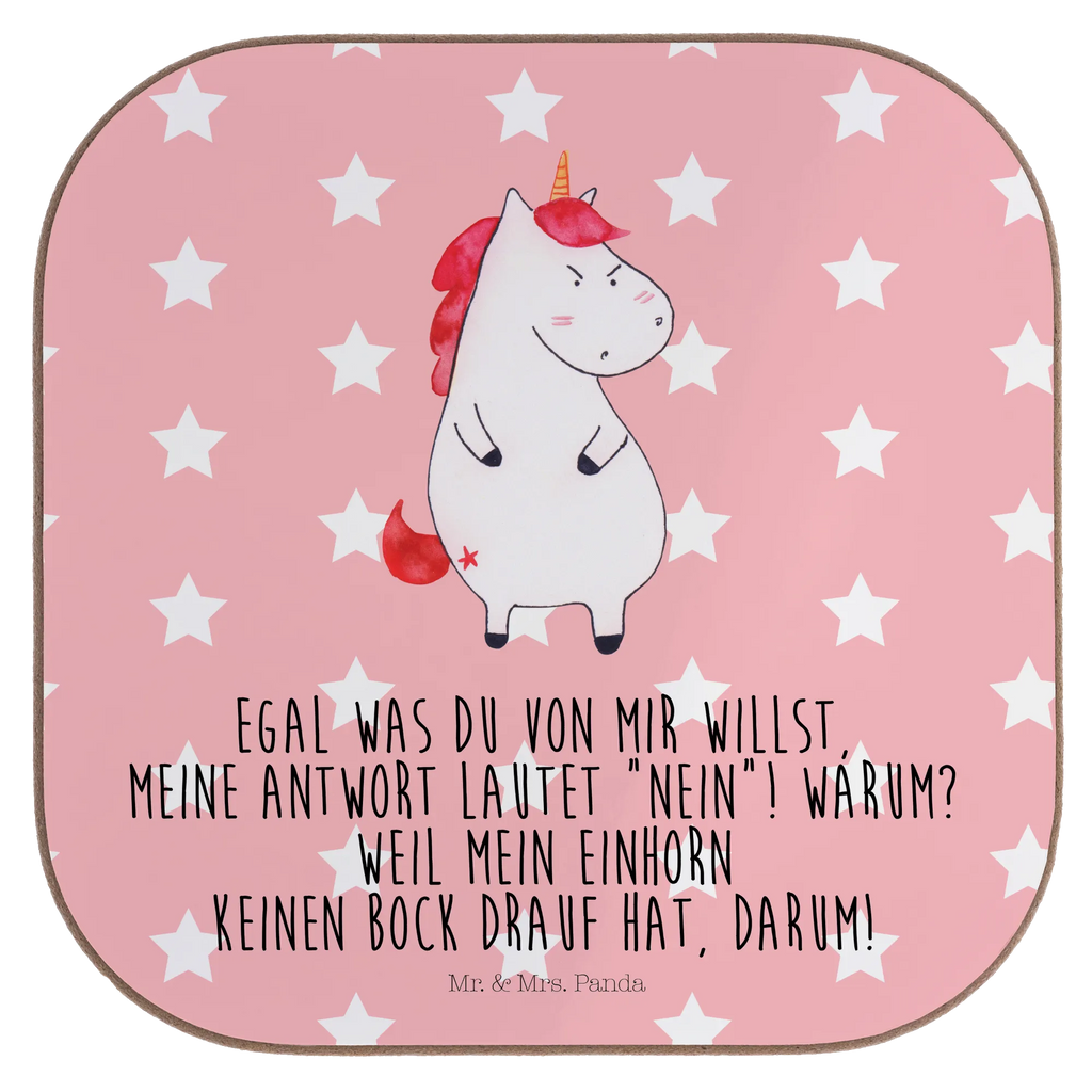 Quadratische Untersetzer Einhorn wütend Untersetzer, Tassen Untersetzer, Bierdeckel, Glasuntersetzer, Untersetzer Gläser, Untersetzer Holz, Untersetzer für Gläser, Untersetzer aus Holz, Holzuntersetzer, Getränkeuntersetzer, Korkuntersetzer, Untersetzer Design, Einhorn, Einhörner, Einhorn Deko, Unicorn, nein, Spaß, Realität, dumme Fragen, Arbeit, Büro, lustig, Ansage, wütend, Geschenk, lustlos