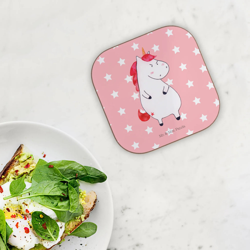 Quadratische Untersetzer Einhorn wütend Untersetzer, Tassen Untersetzer, Bierdeckel, Glasuntersetzer, Untersetzer Gläser, Untersetzer Holz, Untersetzer für Gläser, Untersetzer aus Holz, Holzuntersetzer, Getränkeuntersetzer, Korkuntersetzer, Untersetzer Design, Einhorn, Einhörner, Einhorn Deko, Unicorn, nein, Spaß, Realität, dumme Fragen, Arbeit, Büro, lustig, Ansage, wütend, Geschenk, lustlos