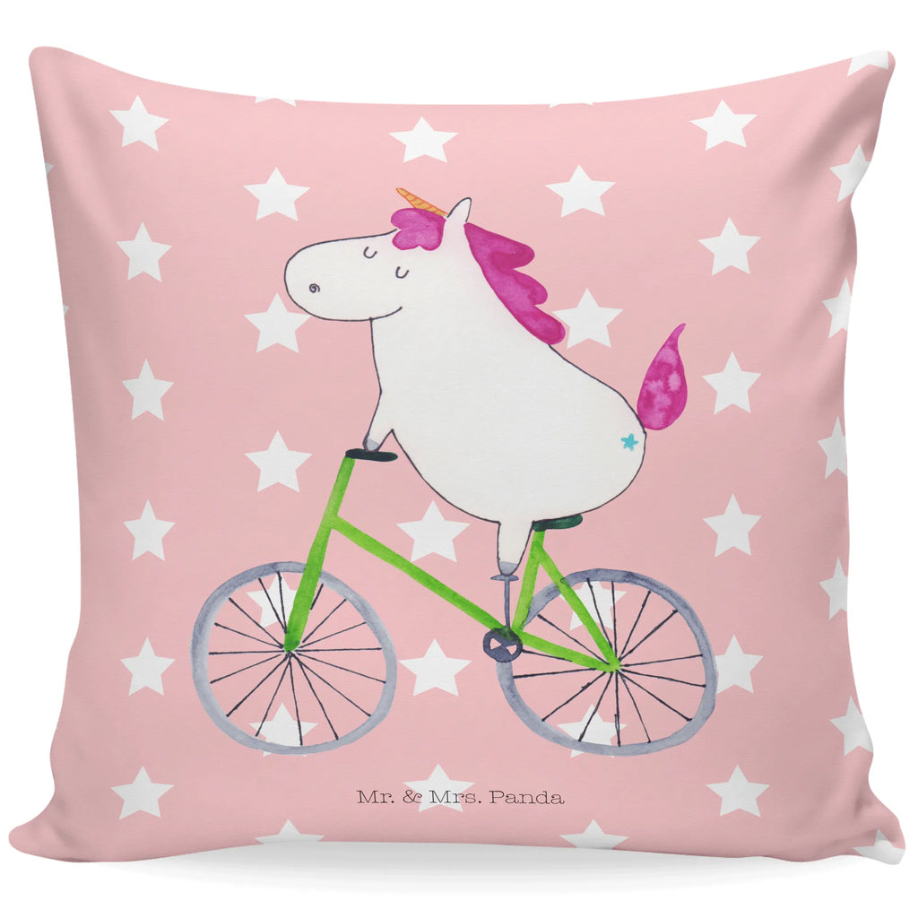 Cushion unicorn cyclist Pillow, settee, soft, fluffy, pad, bed, pillows, 40x40, couch, pillow case, bedroom, sofa, 40 x 40, cushion, unicorn, unicorns, present, cycling, luxury problem, fairy dust, love affliction, cyclist gift, confetti, grief, wheel, bike