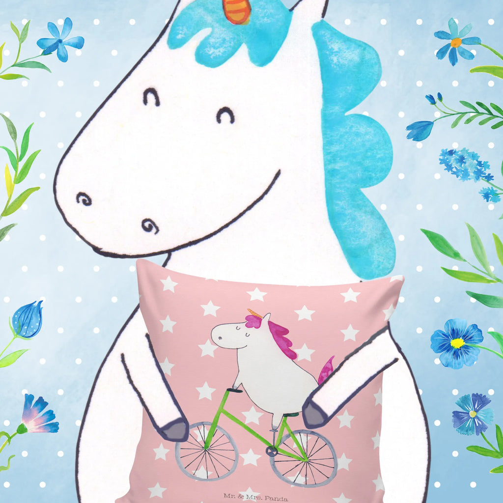 Cushion unicorn cyclist Pillow, settee, soft, fluffy, pad, bed, pillows, 40x40, couch, pillow case, bedroom, sofa, 40 x 40, cushion, unicorn, unicorns, present, cycling, luxury problem, fairy dust, love affliction, cyclist gift, confetti, grief, wheel, bike