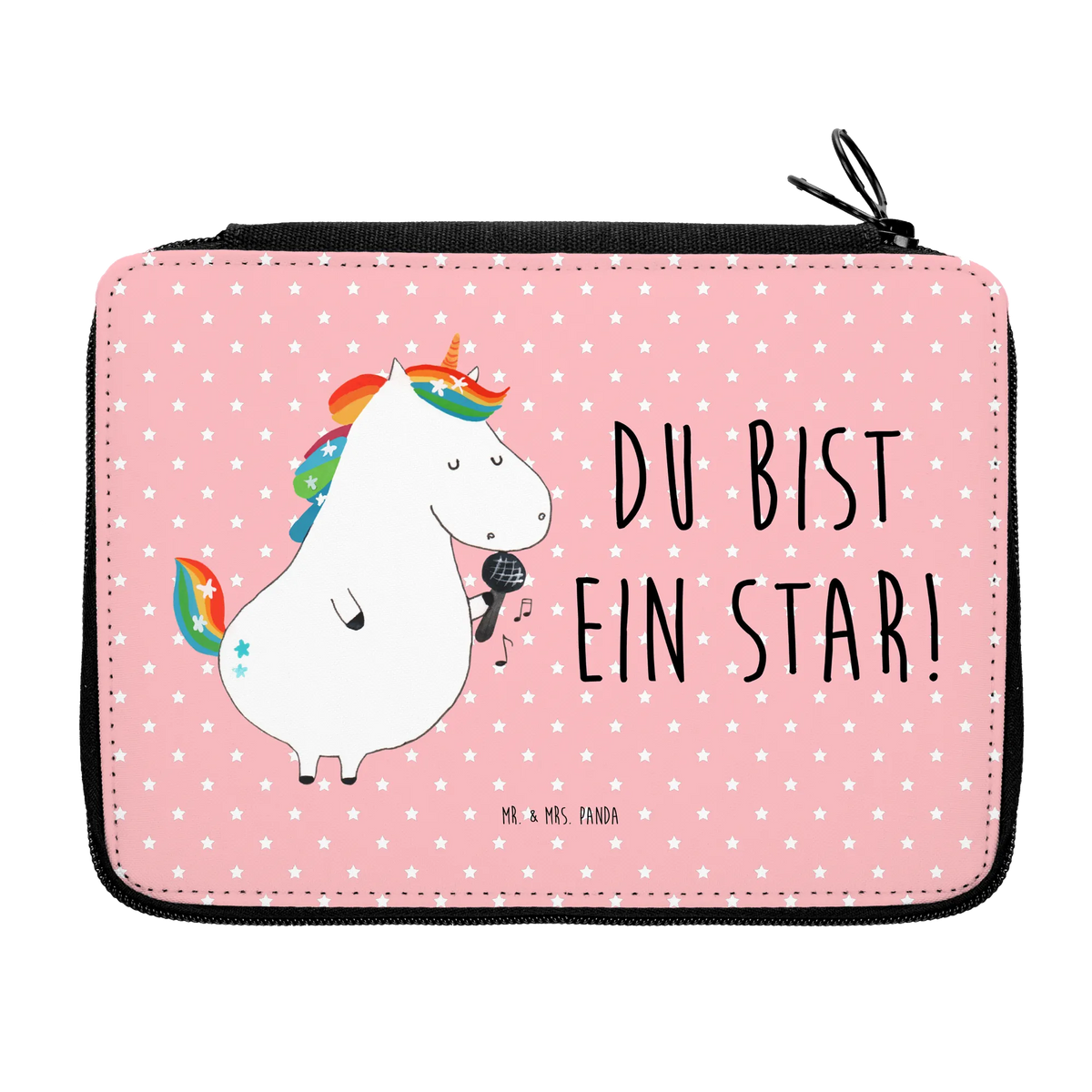 Leather folder unicorn Singer Singer gift, Birthday, Singer present, celebration, unicorn saying, confetti