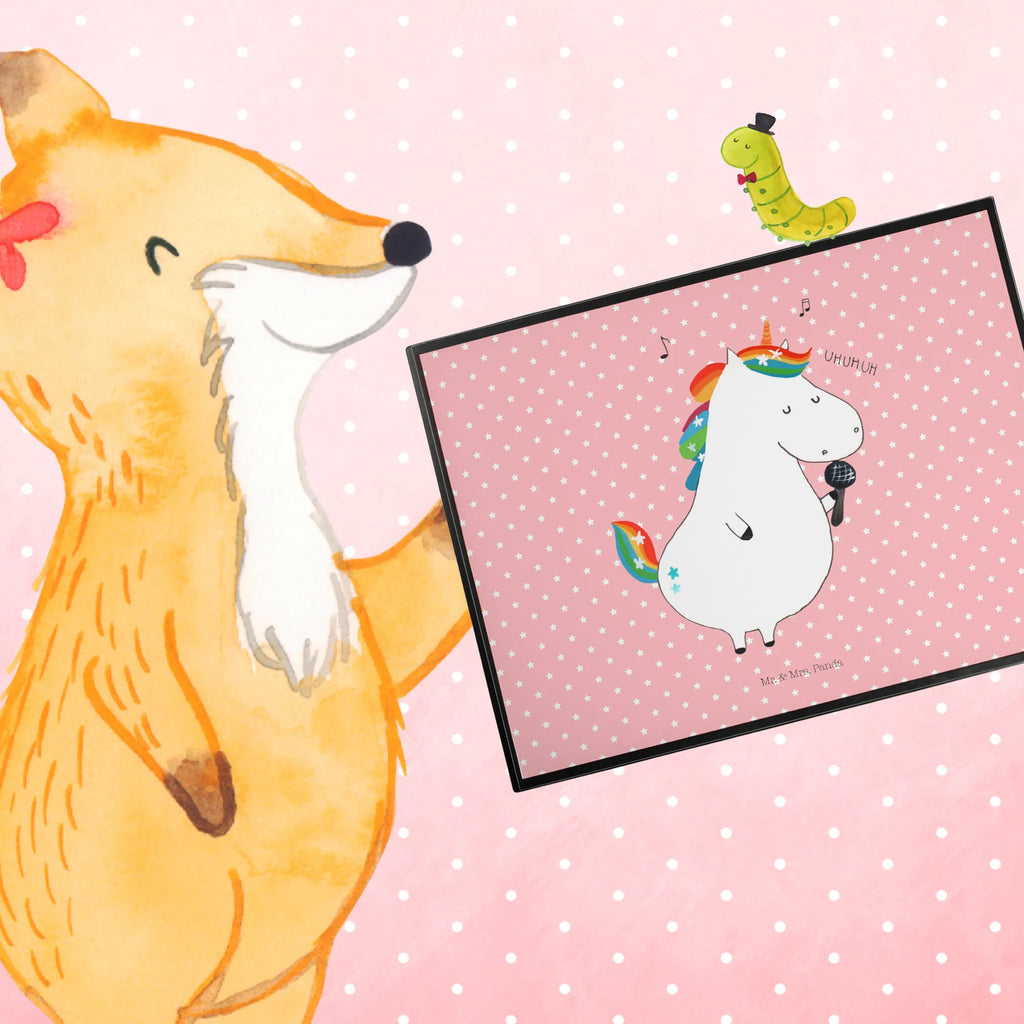 Podkładka na biurko jednorożec Śpiewak Jednorożec, jednorożce, dekoracje jednorożca, jednorożec