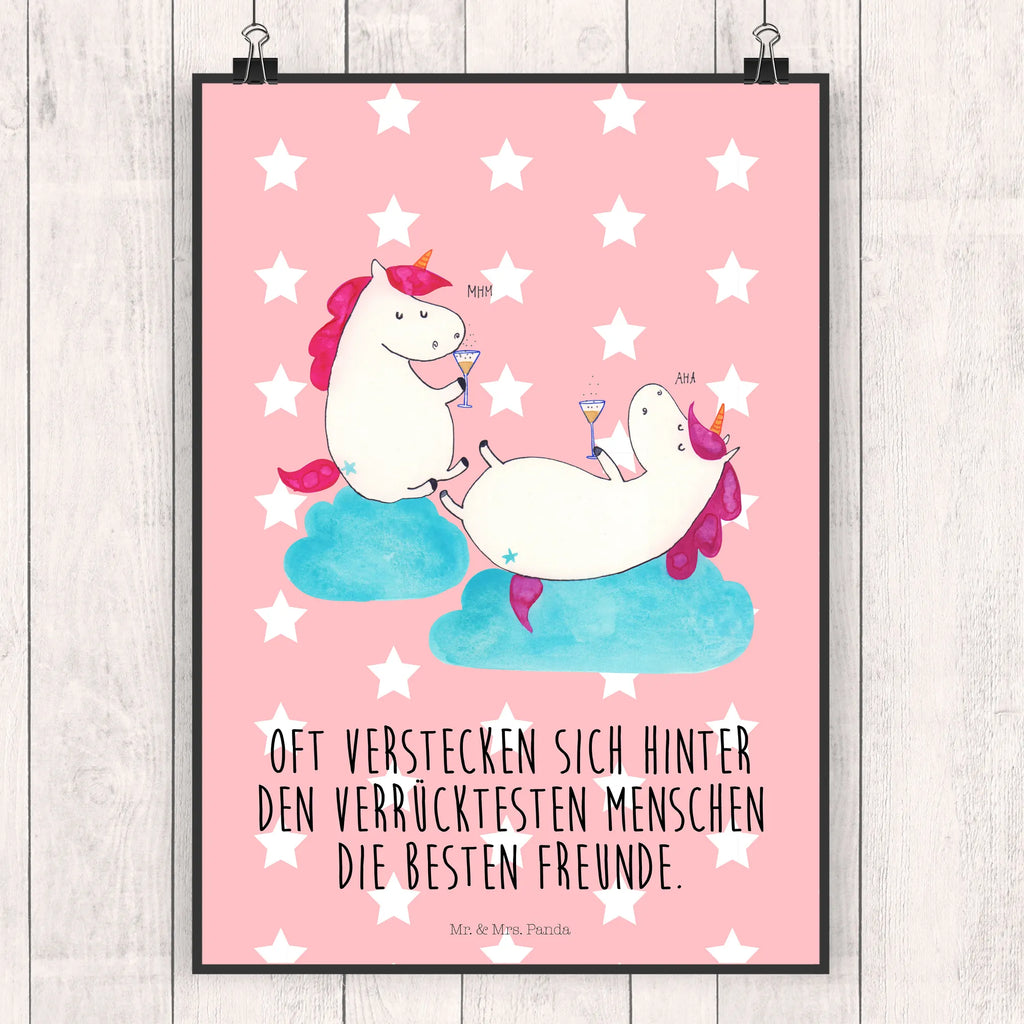 Plakat jednorożec szampan Plakat, wandkunst, wanddruck, Bild für Wand, Wandbild, Mr. & Mrs. Panda Poster, drucke, Wandposter, Deko Bild, grafikposter, Posterdruck, Kunstdruck, kunst für die wand, Wanddeko Bild, Bild, Wanddekoration, wanddeko, kunstposter, kunstdruck poster, Designposter, Poster, Wandschmuck, Einhorn Deko, Einhörner, Einhorn, Unicorn, Freundin, BFF, Beste, Anstoßen, Sekt, Party, Spaß, Freundinnen, Mädelsabend, Korken