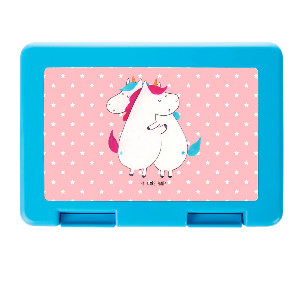 Pudełko na kanapki Jednorożce Przytulanie Brotbox, Snackbox, Lunch box, Butterbrotdose, Brotzeitbox, Einhorn, Einhörner, Einhorn Deko, Unicorn, Freundinnen, Freundin, BFF, Schwester, Schwestern, Familie, Geschwister, Sister, Liebe