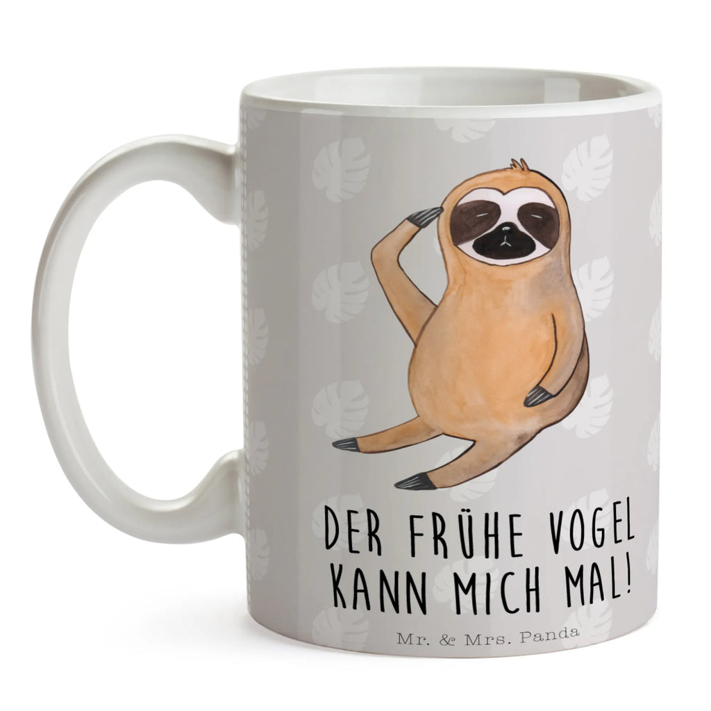 Kubek leniwiec ptak Tasse, Geschenktasse, Tasse mit Motiven, Porzellantasse, Kaffeetasse, Teetasse, Tasse mit Zitaten, Keramiktasse, Bürotasse, Faultier, Faultier Geschenk, Faultier Deko, Faultiere, Frühaufsteher, früher Vogel, Morgenmuffel, Faultierwelt, faul, Vogel, Spinner, Lieblingstier, der frühe Vogel
