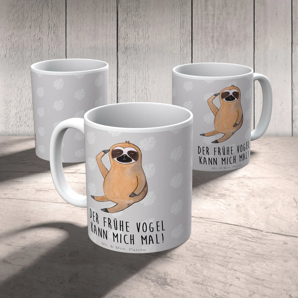 Kubek leniwiec ptak Tasse, Geschenktasse, Tasse mit Motiven, Porzellantasse, Kaffeetasse, Teetasse, Tasse mit Zitaten, Keramiktasse, Bürotasse, Faultier, Faultier Geschenk, Faultier Deko, Faultiere, Frühaufsteher, früher Vogel, Morgenmuffel, Faultierwelt, faul, Vogel, Spinner, Lieblingstier, der frühe Vogel