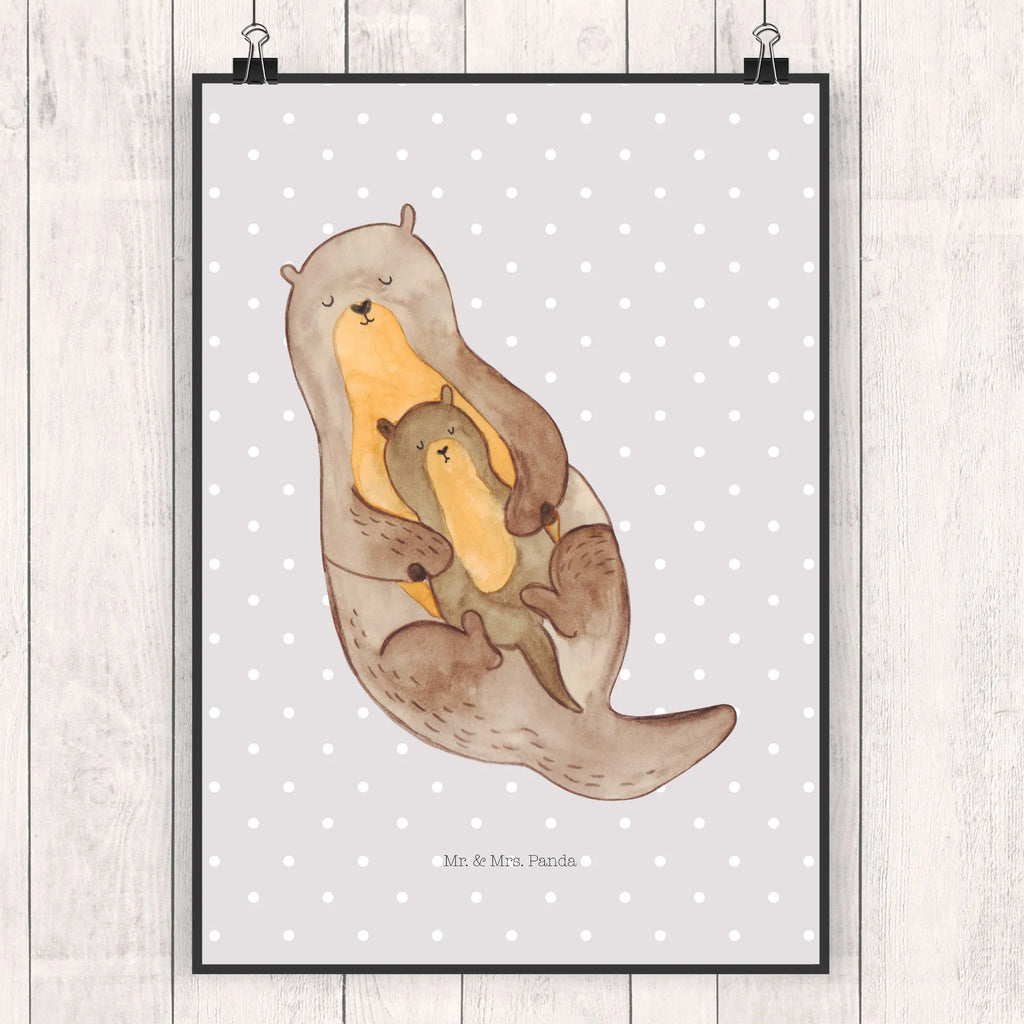 Plakat wydra dziecko Plakat, Poster, drucke, Deko Bild, wanddruck, grafikposter, kunst für die wand, Posterdruck, Wandbild, Wanddekoration, Designposter, Wandschmuck, Bild für Wand, wandkunst, kunstposter, Wandposter, Kunstdruck, Wanddeko Bild, Bild, kunstdruck poster, wanddeko, Mr. & Mrs. Panda Poster, Seeotter, Fischotter, Otter, Otter Seeotter See Otter