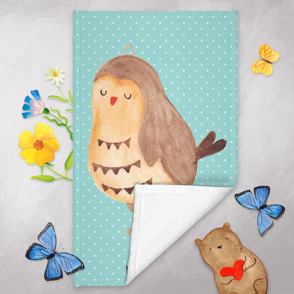 50 x 100 ręcznik sowa zadowolona Sowa