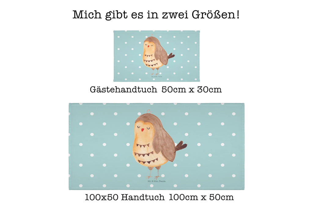 50 x 100 ręcznik sowa zadowolona Sowa