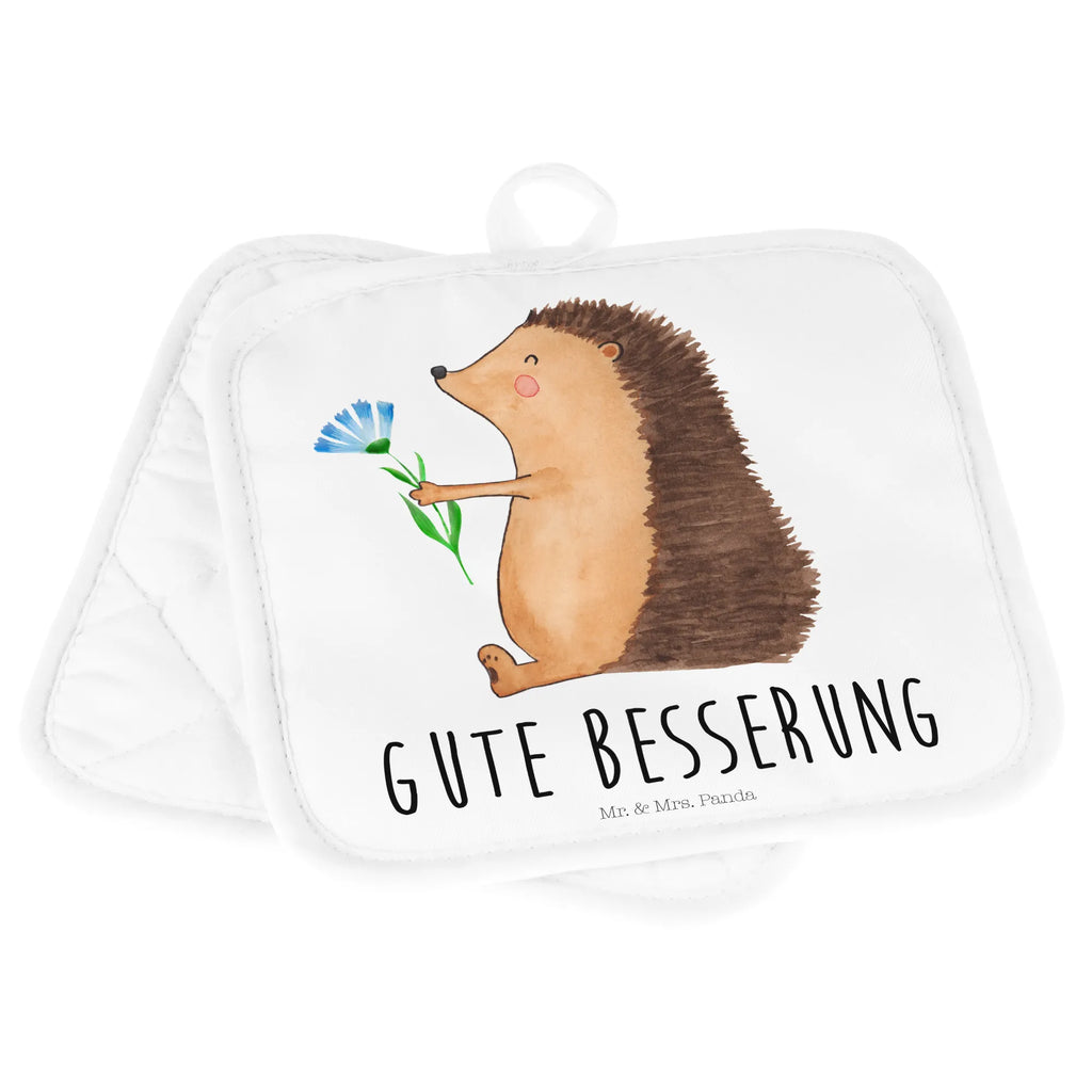 2er Set Topflappen  Igel mit Blume Topfuntersetzer, Topflappen 2er Set, Topflappen lustig, Topflappenset, Topflappen mit Spruch, Ofenhandschuhe, Topfhandschuh, Ofenhandschuh, Topflappen, Topfhandschuhe, Topflappen Set, Schöne Topflappen, Tiermotive, Gute Laune, lustige Sprüche, Tiere, krank, Krankenhaus, Genesungswünsche, Igel, Krankheit, Gute Besserung, Besuch