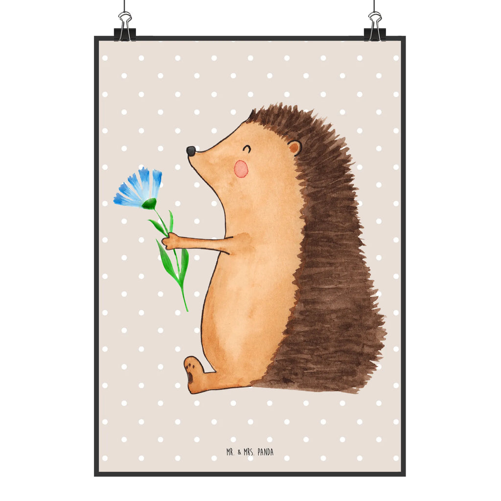 Poster Igel Blumen Designposter, Mr. & Mrs. Panda Poster, Kinderposter, Kunstdruck, Raumdekoration, Wanddeko Bild, Handgemaltes Poster, Wanddekoration, Poster, Wandposter, Küchenposter, Bild, Posterdruck, Wanddeko, Tiermotive, Gute Laune, lustige Sprüche, Tiere, Krankheit, Genesungswünsche, Igel, Krankenhaus, krank, Besuch, Gute Besserung